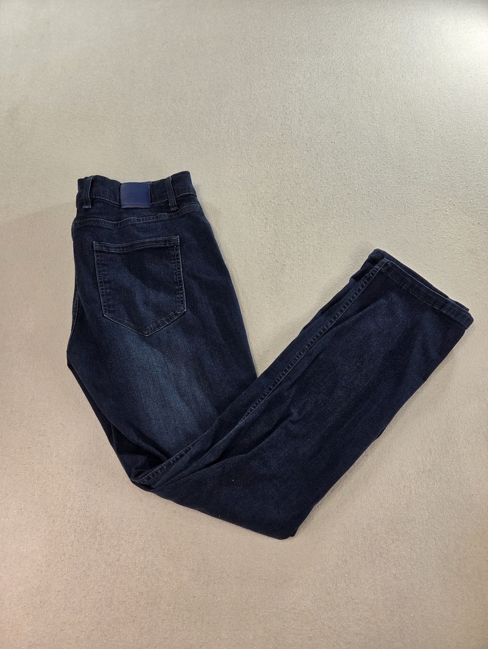 Mugsy Fultons Jeans 35x32 Dark Wash Stretch Denim